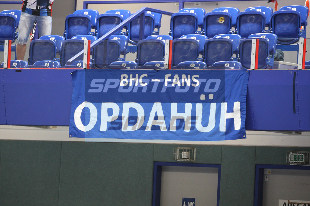 Bergischer HC - TSV Hannover-Burgdorf | Banner Opdalüh -  © Sportfoto-Sale (MK) - Realisiert mit Pictrs.com