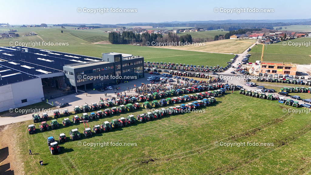 Bauernprotest_ Poendorf_ Lasco_ 08.03.2024-42 | 08.03.2024, Poendorf, AUT, Bauernprotest, im Bild Bauernprotest, Bauern, Landwirte, Traktoren, Fa. Lasco, Demo, Kundgebung

Drohne