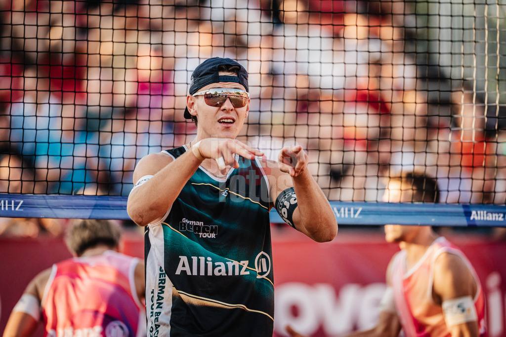 Beachvolleyball | Männer | Allianz German Beach Tour 2025 | Tourstop München | 04.07.2025 | Laurenc Grössig