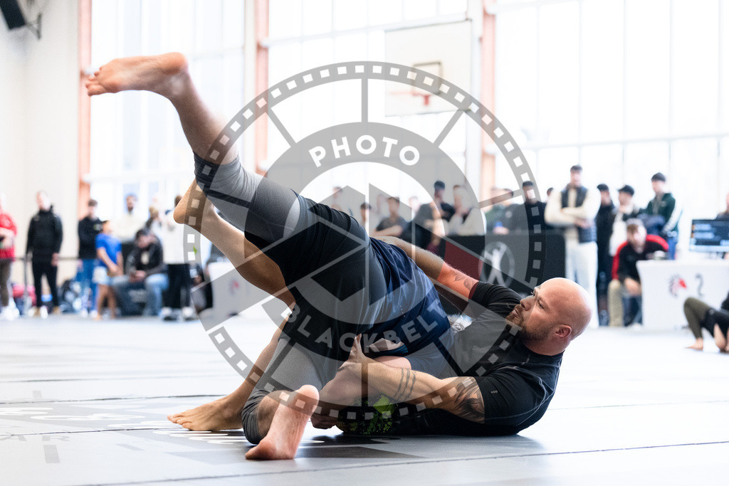 20251129PBB5371 | Fighters compete during the luta livre competition ILLCS XI winter edition on November 29, 2025 in Hannover, Germany.