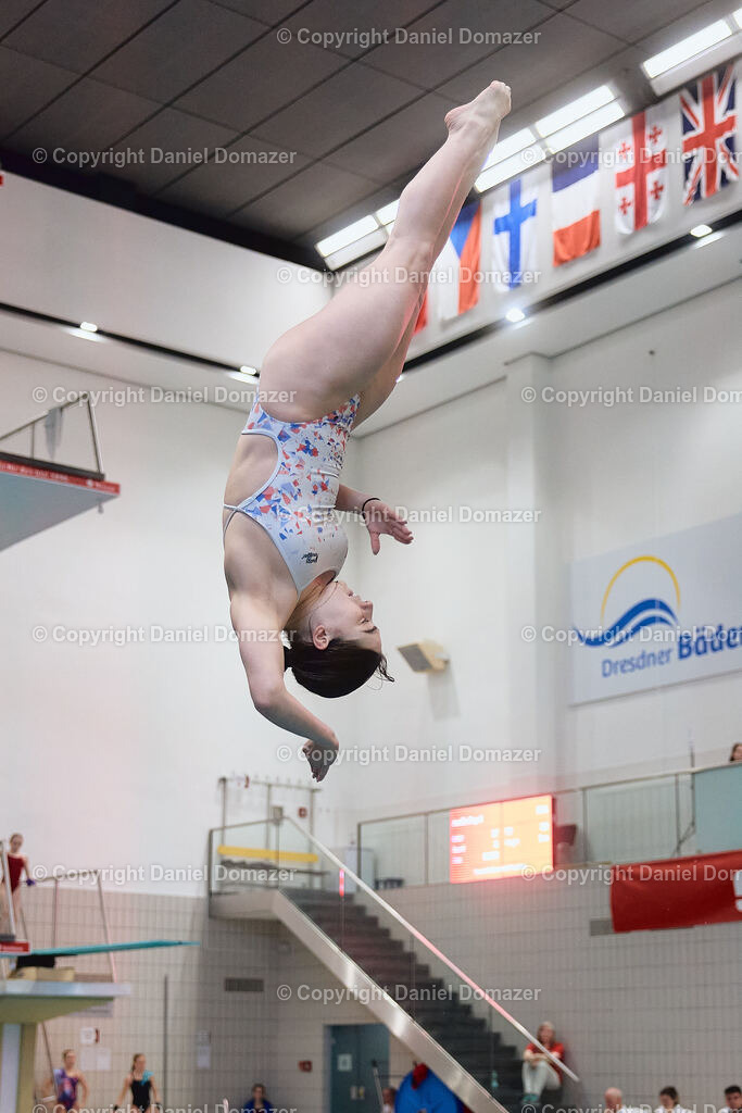 International Youth Diving Meet 2026 | Day 4 of 5 | International Youth Diving Meet 2026| Day 4 of 5 | 25.04.2026 | Youth diving competition featuring 1m and 3m springboard and platform at the Schwimmsportkomplex Freiberger Platz in Dresden.@ Domazer Photography - Realisiert mit Pictrs.com