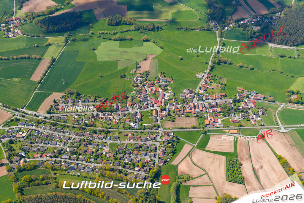 Das Luftbild der Stadt Ramsenthal wurde 2019 vom Flugzeug heraus erstellt (keine Drohne) Aufnahmehöhe ca.400 Meter- hohe Auflösung- beste Druck-Qualität garantiert!