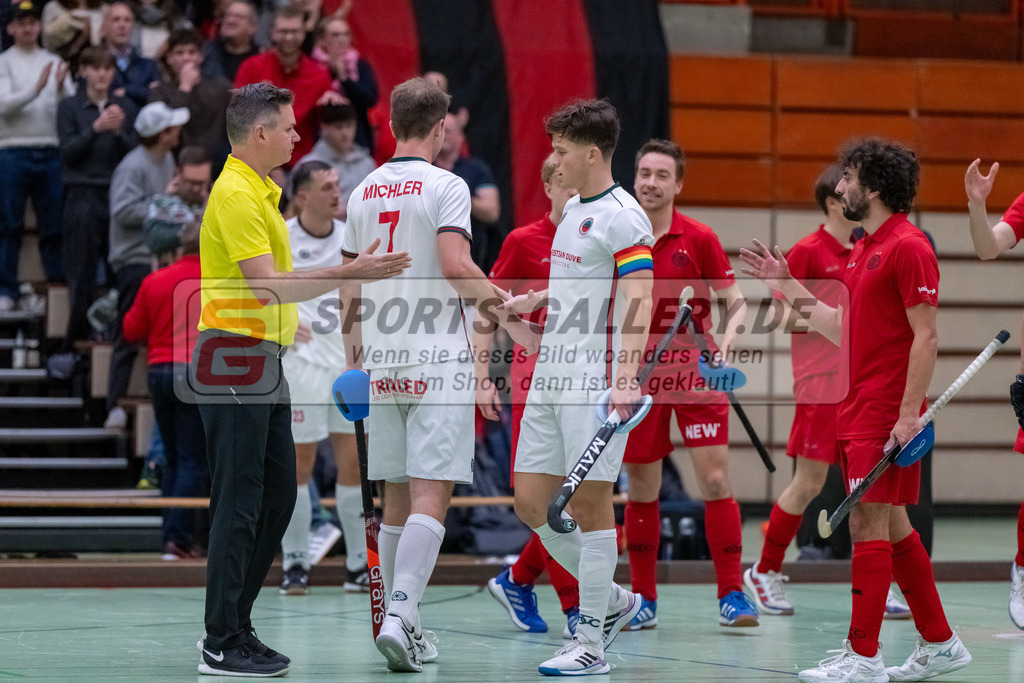 HK_20241220_100656 | 1. Bundesliga Halle Herren Crefelder HTC - Gladbacher HTC am 20.12.2024 Halle Glockenpitz, Krefeld ,