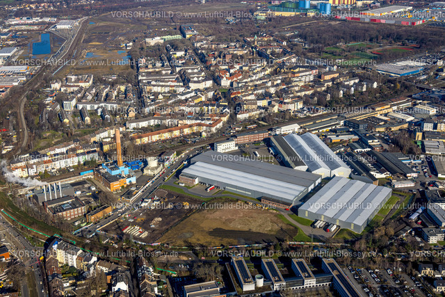 Dortmund230200407 | Luftbild, Gewerbegebiet Weißenburger Straße, Kaiserbrunnen, Dortmund, Ruhrgebiet, Nordrhein-Westfalen, Deutschland