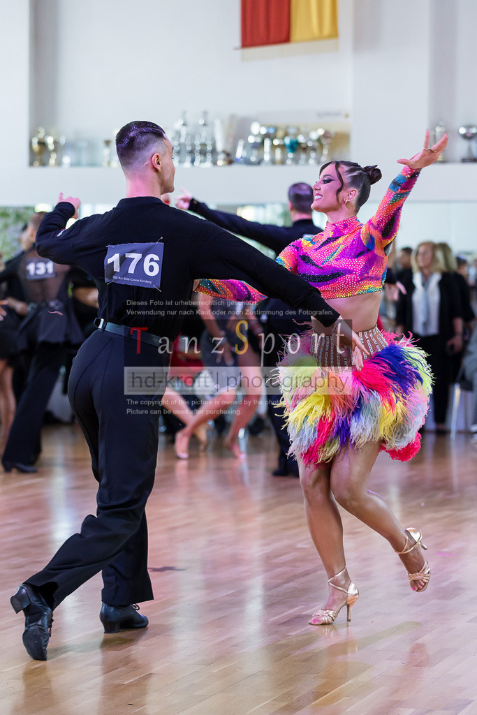20240616_D-Cup-HGR-Latein_2398 | Tanzsportbilder, Standardtanz, Lateintanz, WDSF, DTV, LTVB, dancecomp, goc, hessen tanzt, blaues band der spree, walzer, tango, wiener walzer, slowfox, quickstepp, samba, rumba, cha-cha-cha, paso doble. jive, hd-kroft photography, turniertanzsport