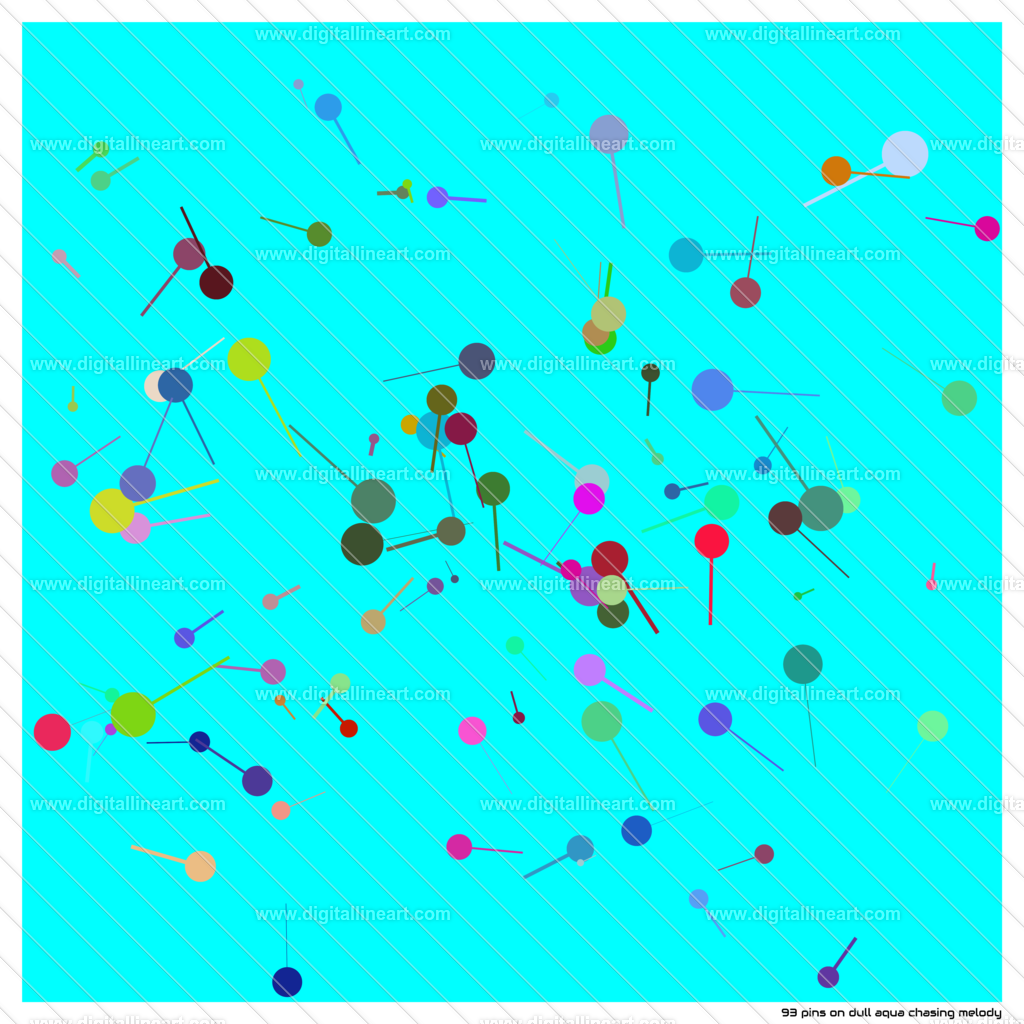 93-pins-dull-aqua-chasing-melody | digitallineart - Realisiert mit Pictrs.com