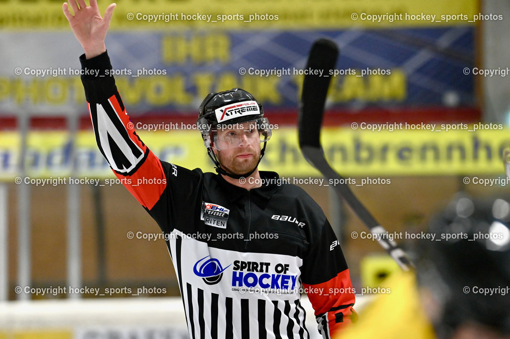 EC Spittal Hornets vs. USC Piraten Velden 7.2.2024 | OREL Stephan Referee