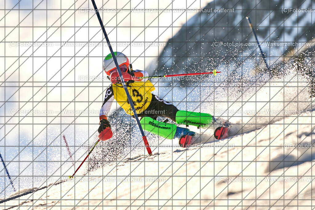 ALP8880_NOe-Kinder-LM_SL-II_Hochkar_Matzinger Xaver | (C)FotoLois.com, Alois Spandl. NÖ Kinder-Landesmeisterschaft, SLALOM im Draxlerloch am Hochkar, zweiter Lauf, So 18. Februar 2024.