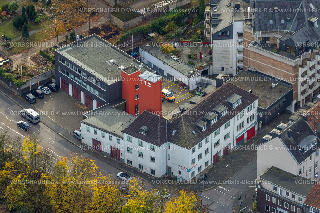 Hagen251101201 | Luftbild, Brand- und Katastrophenschutz Feuerwehr Hagen, Wehringhausen, Hagen, Ruhrgebiet, Nordrhein-Westfalen, Deutschland