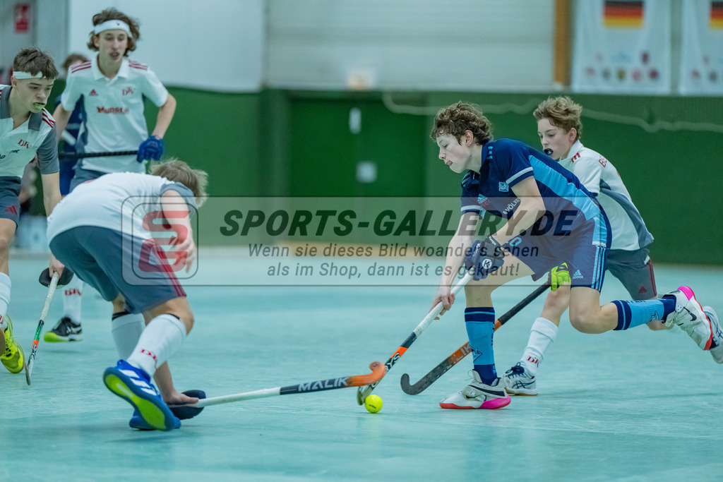 HK_20240225_108431 | 2. Halbfinale Deutsche Meisterschaft MU14 am 25.2.2024 Halle RW Köln, Köln ,