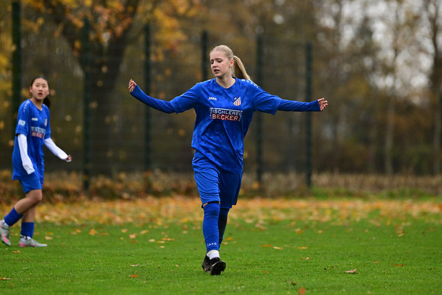 Fußball I Juniorinnen I Saison 2025-2026 I Niedersachsenpokal I Viertelfinale I JFV A-O-B-H-H - FC Rosengarten I 34174 | Der Sportfotograf. - Realisiert mit Pictrs.com