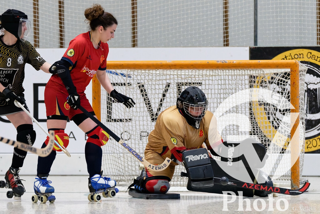 LNA Dames  - Geneve RHC v RHC Uri  |  during the LNA Dames  match between Geneve RHC and RHC Uri  at Centre sportif de la queue d'arve in Geneve, Switzerland