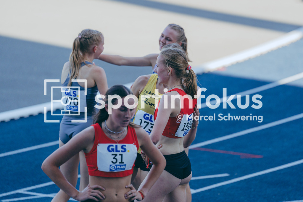 Deutsche Meisterschaften U20 / U16 2026 | Charlotte Gaida, LG Brillux Münster, 1508, 1500-Meter-Lauf, Deutsche Meisterschaften der U20 &amp; U16 2026, Lohrheidestadion Bochum-Wattenscheid, 10.07.2026. Foto: Marcel Schwering / sportimfokus - Realisiert mit Pictrs.com