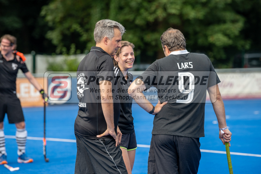 SFE_20240818_0222 | Krefeld, Deutschland, 18.08.2024:  European Cup for Recreational Hockey Players im KTHC Stadion Rot-Weiss Köln Tennis and Hockey Club am 18.08.2024 in Krefeld, Deutschland. (Foto von Stephan Fehrmann)Krefeld, Germany, 18.08.2024: European Cup for Recreational Hockey Players in KTHC Stadion Rot-Weiss Köln Tennis and Hockey Club at 18.08.2024 in Krefeld, Deutschland. (Foto from Stephan Fehrmann)