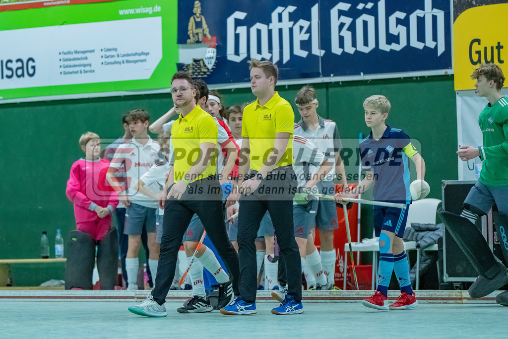 HK_20240225_108405 | 2. Halbfinale Deutsche Meisterschaft MU14 am 25.2.2024 Halle RW Köln, Köln ,
