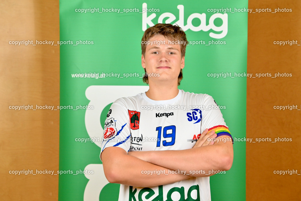 SC Ferlach Media Day | #19 Ebner Luca, SC Ferlach Media Day, SC Ferlach Media Day am 19.08.2024 in Ferlach (Ballspielhalle Ferlach), Austria, (Photo by Bernd Stefan)