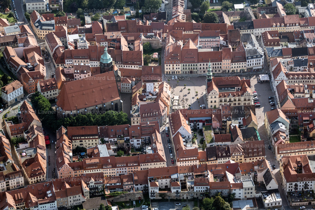 4060771 | PIRNA 07.09.2021 Altstadtbereich und Innenstadtzentrum in Pirna im Bundesland Sachsen, Deutschland. // Old Town area and city center in Pirna in the state Saxony, Germany. Foto: Gerhard Launer