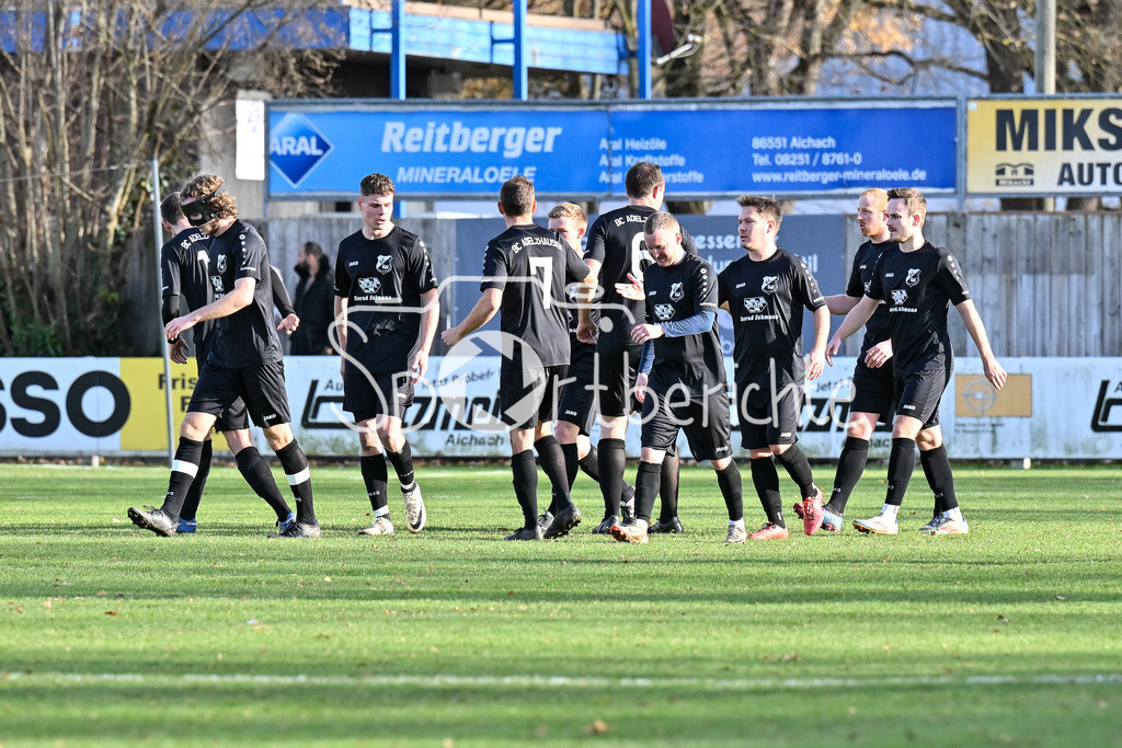 BC Aichach - BC Adelzhausen | Jubel nach 0-1