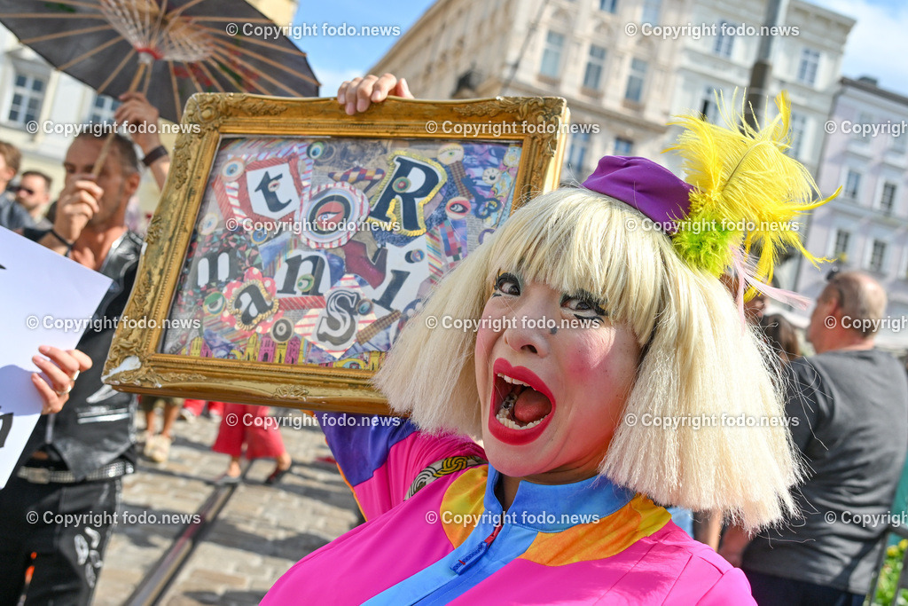 Pflasterspektakel_ 35. Linzer Pflasterspektakel 2023_ 19.07.2023-45 | 19.07.2023, Linz, AUT, 35. Linzer Pflasterspektakel 2023, im Bild diverse Kuenstler