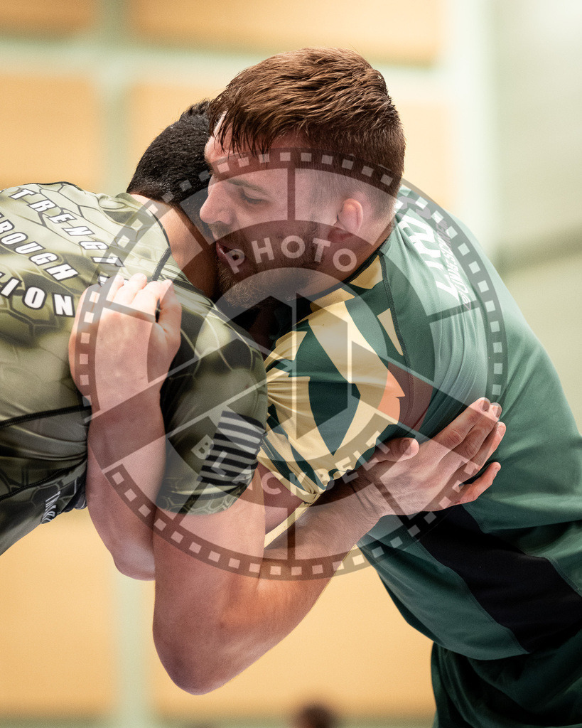 20250906PBB2285 | Fighters compete during the ADCC European Trials  competition in Warsaw, Poland, on September 6, 2025.