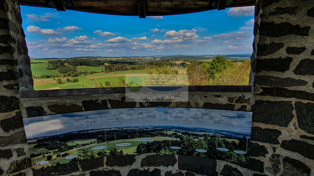 Frankenwarte Herbst | Impressionen rund um Hochfranken - Frankenwald - Fichtelgebirge - Realisiert mit Pictrs.com