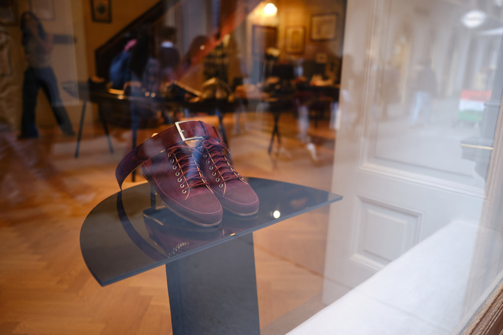 Scheer Maßschuhe | WIen, Austria - May 09, 2025; Scheer Maßschuhe in der Bräunerstrasse, Wien. - Realisiert mit Pictrs.com