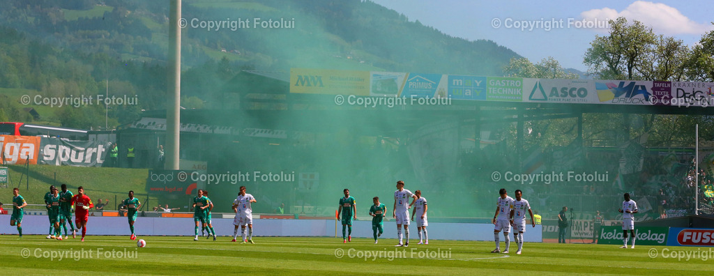 A_LUI_200425_17 | SPORT FUSSBALL ADMIRAL BUNDESLIGA 20.04.25 IM BILD:DIE FANS VON RAPID FOTO:FOTOLUI/MW