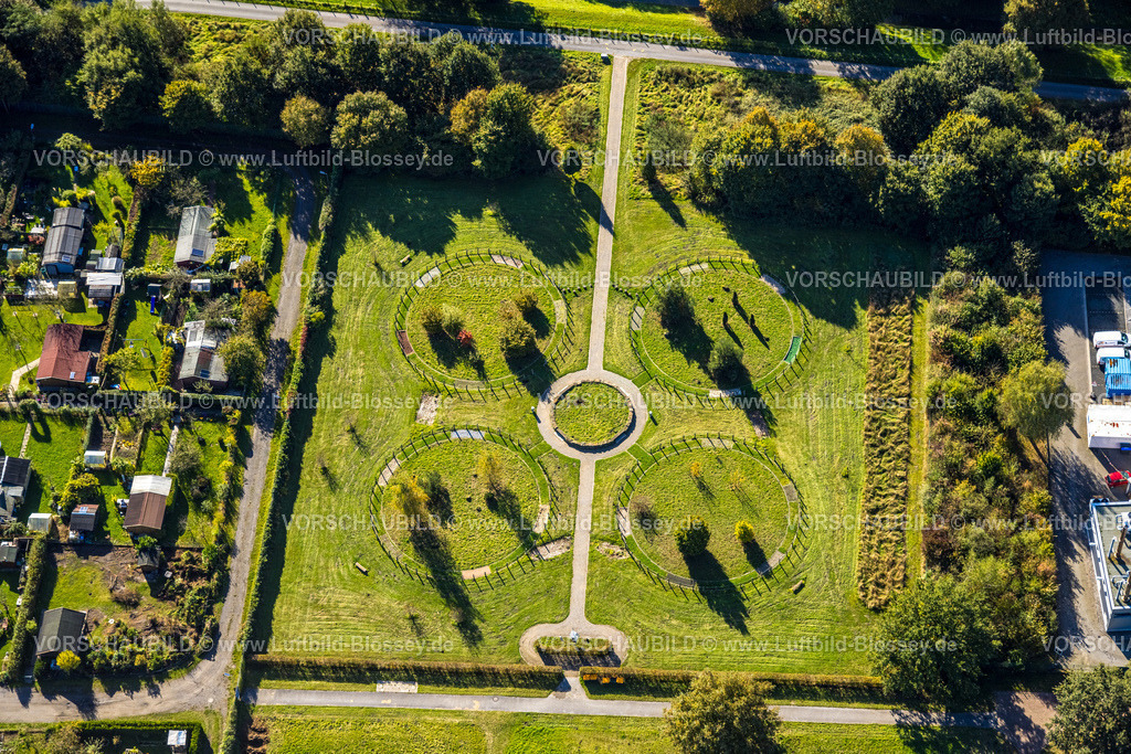 Hamm241007482 | Luftbild, Barfußpfad im Lippepark, Stadtbezirk Herringen, Hamm, Ruhrgebiet, Nordrhein-Westfalen, Deutschland