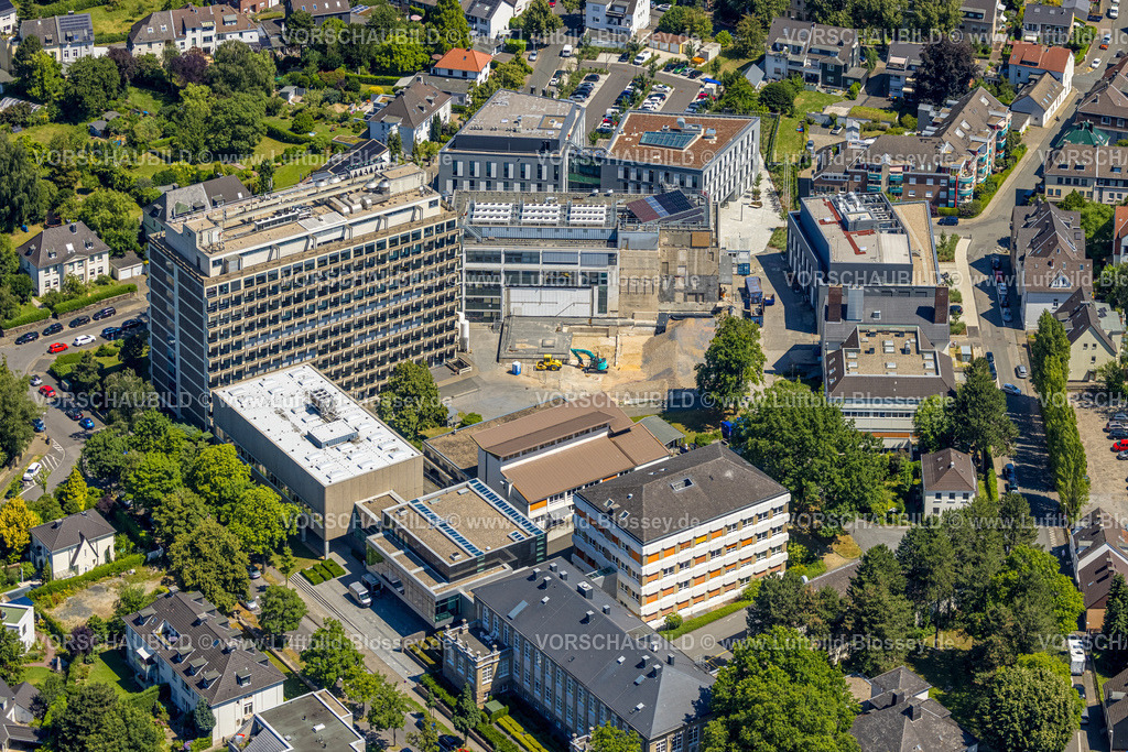 Muelheim230703837 | Luftbild, Max-Planck-Institute, Kaiser-Wilhelm-Platz, Holthausen - West, Mülheim an der Ruhr, Ruhrgebiet, Nordrhein-Westfalen, Deutschland