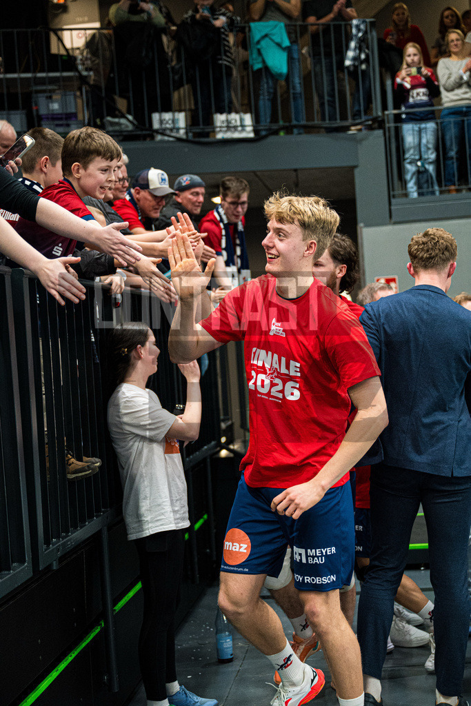 Volleyball I Herren I Saison 2025/2026 I DVV Pokal I Halbfinale I SVG Lüneburg - SWD powervolleys Düren | CONTRAST ZERØ MEDIA - Realisiert mit Pictrs.com