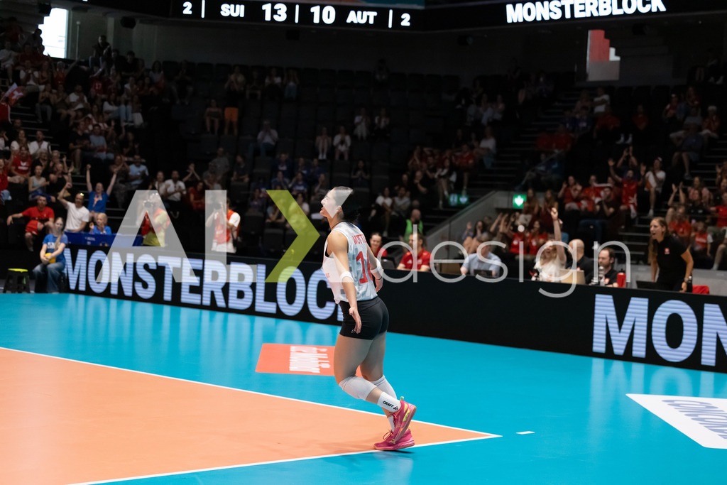 Austria v Switzerland - CEV European League Women | KRIENS, SWITZERLAND - JUNE 14: FABIANA MOTTIS of Switzerland during the CEV European League match between Austria and Switzerland at Pilatus Arena on June 14, 2026 in Kriens, Switzerland. - Realisiert mit Pictrs.com