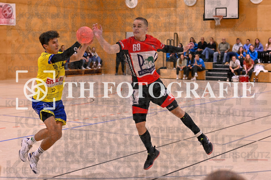 GER, SG Maulburg/Steinen - SG Allensbach/Dettingen, Handball, Landesliga Suedbaden, 2. Spieltag, Saison 2024/2025, 28.09.2024 | Ole Anton Holzkamp (SG Maulburg/Steinen, #69)GER, SG Maulburg/Steinen - SG Allensbach/Dettingen, Handball, Landesliga Suedbaden, 2. Spieltag, Saison 2024/2025, 28.09.2024Foto: TH Fotografie/Thomas Hess