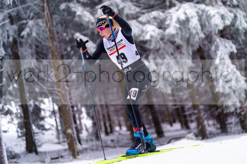 DP Oberwiesenthal | Sparkassen-Skiarena Oberwiesenthal am 10. - 12. Januar 2025