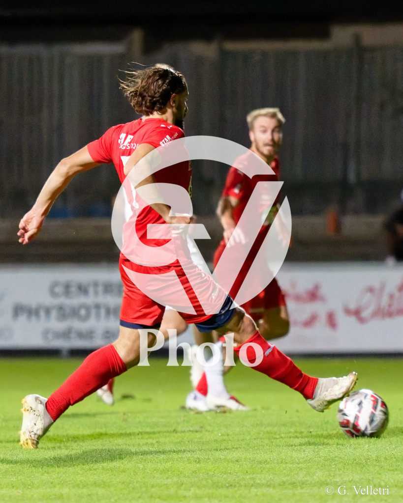 1ere ligue classic - CS Chenois v FC Sion M-21 |  during the 1ere ligue classic match between CS Chenois and FC Sion M-21 at Stade des Trois-Chenes in Chenois, Switzerland