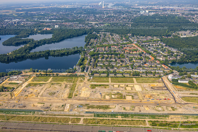 Duisburg220701745 | Luftbild, geplantes Duisburger Wohnquartier am ehemaligen Rangierbahnhof Wedau, Wedau, Duisburg, Ruhrgebiet, Nordrhein-Westfalen, Deutschland