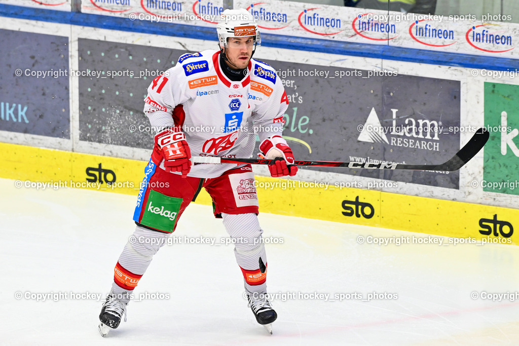 EC IDM WÄRMEPUMPEN VSV vs. EC KAC | #41 Jensen Aabo Jesper EC KAC, EC IDM WÄRMEPUMPEN VSV vs. EC KAC, EC IDM WÄRMEPUMPEN VSV vs. EC KAC am 02.02.2025 in Villach (Stadthalle Villach), Austria, (Photo by Bernd Stefan)