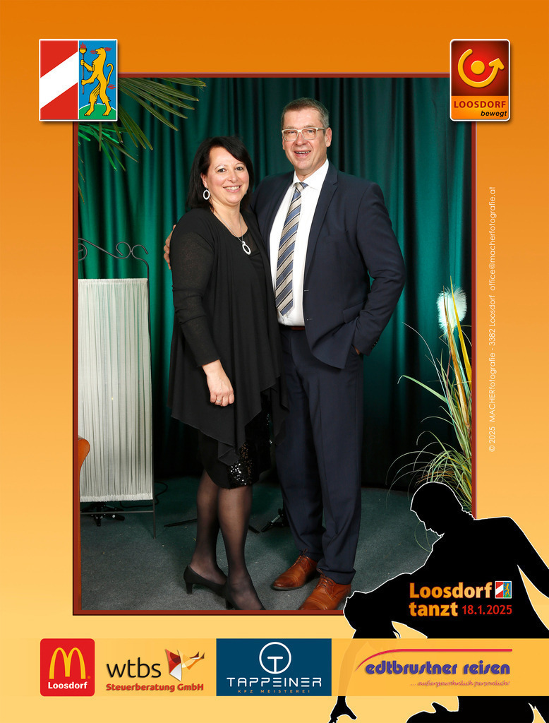 LoosdorfTanzt25_9001 | Ballfotografie - Loosdorf tanzt am 18.01.2025 in der Losensteinhalle LOOSDORF. Vielen Dank den Sponsoren:Edtbrustner Reisen /wtbs Steuerberatung /Autohaus Tappeiner/McDonalds Loosdorf