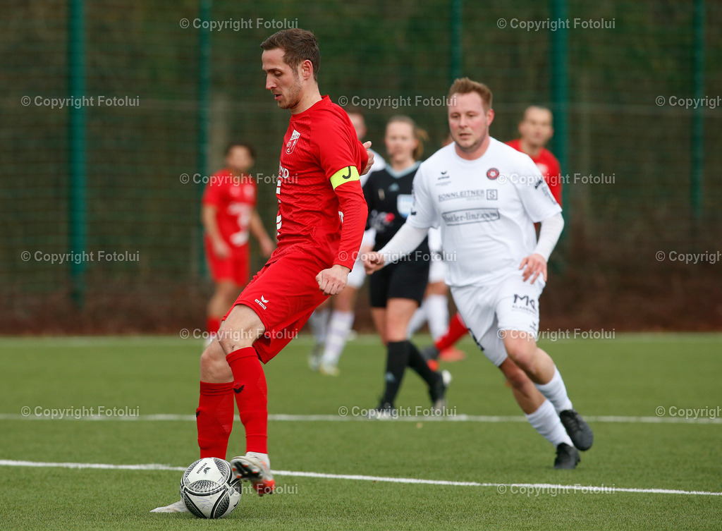 A_LUI_25022023_22 | SPORT,FUSSBALL,LL.OST ASKOE OEDT 1B-ST.AMGDALENA 25.02.2023IM BILD: STEPHAN MOSER   (OEDT1B) UND KEVIN MAYER (ST.MAGDALENA) FOTO:FOTOLUI