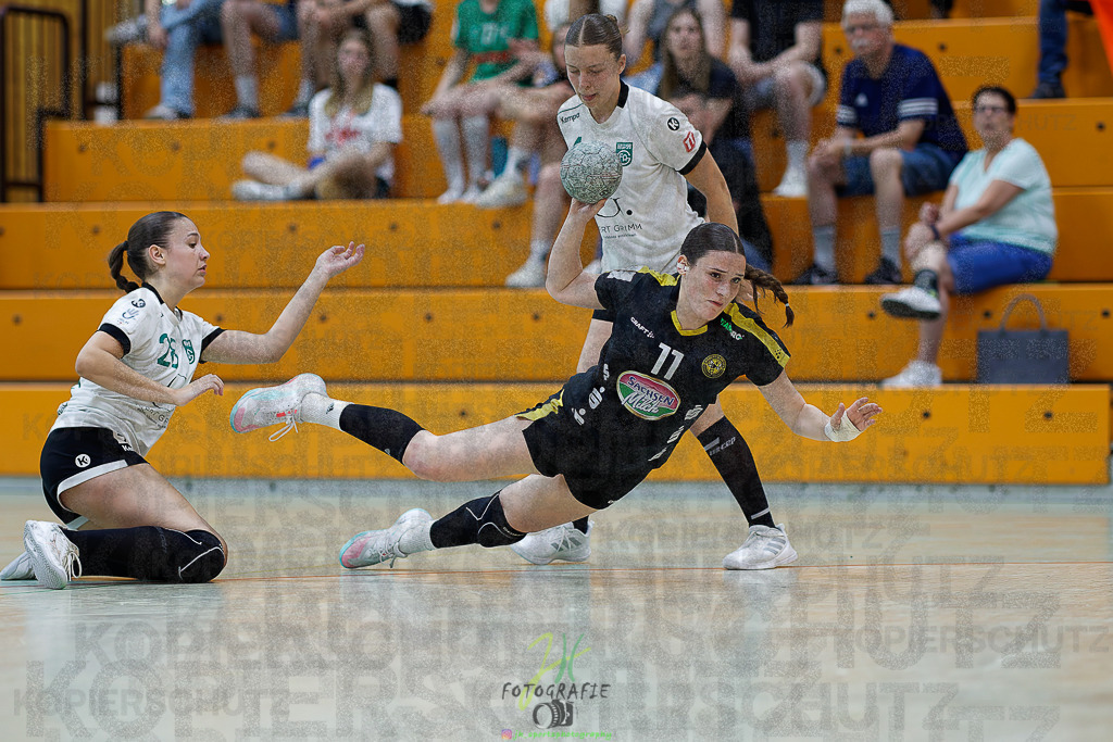 Quali-Turnier JBL wJA; Frisch Auf Göppingen - HC Rödertal | Quali-Turnier JBL wJA; Frisch Auf Göppingen - HC Rödertal am 31.05.2025 in Oberkleen (Weidig-Halle)Photo © 2025 - Jörg Heinrich - Realisiert mit Pictrs.com