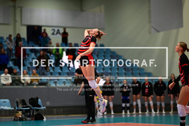 Volleyball I Frauen I Saison 2025-2026 I Bundesliga I 5. Spieltag I ETV Hamburger Volksbank Volleys - Dresdner SC I 06956 | Der Sportfotograf. - Realisiert mit Pictrs.com