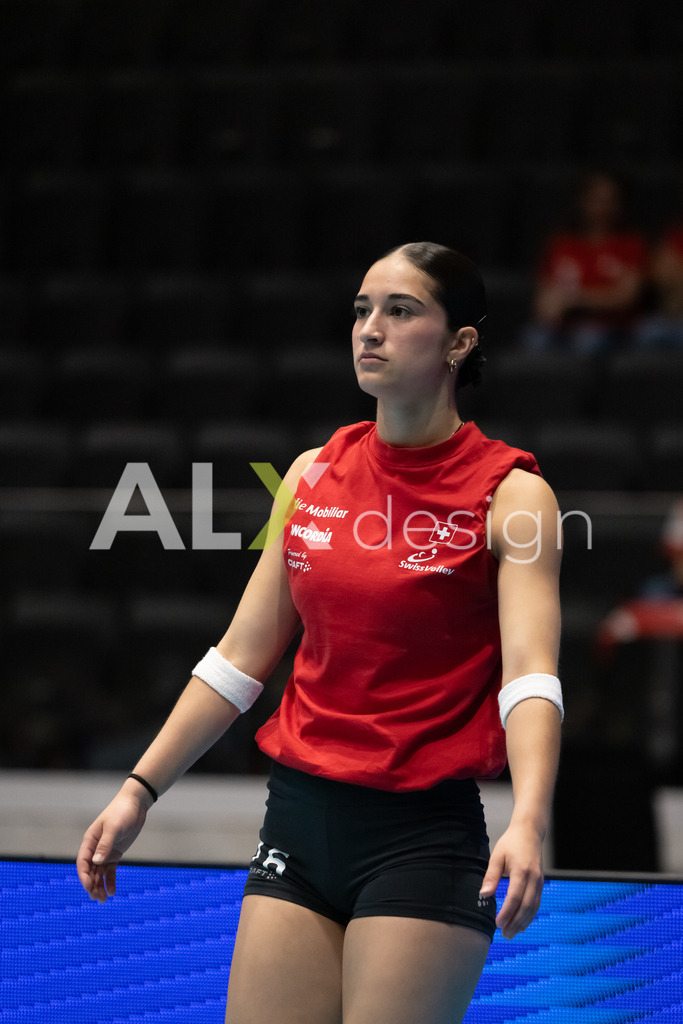Austria v Switzerland - CEV European League Women | KRIENS, SWITZERLAND - JUNE 14: FABIANA MOTTIS of Switzerland during the CEV European League match between Austria and Switzerland at Pilatus Arena on June 14, 2026 in Kriens, Switzerland. - Realisiert mit Pictrs.com