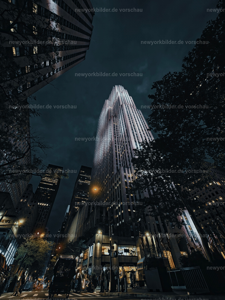 Lichterspiel in Midtown – Wolkenkratzer aus der Tiefe der Nacht | Midtown Manhattan bei Nacht – ein Ort, an dem Licht und Architektur zu einem faszinierenden Schauspiel verschmelzen. Dieses Foto wurde tief vom Boden aus aufgenommen, um die monumentale Größe der Wolkenkratzer einzufangen. Die Perspektive lässt die Gebäude wie endlose Türme erscheinen, die sich in den Nachthimmel strecken, während die Lichter der Stadt in tausend Reflexionen glühen. Es ist eine Szene, die die Energie und das Leben von Midtown in seiner reinsten Form zeigt: dynamisch, leuchtend und voller urbaner Kraft. Die Dunkelheit des Untergrunds bildet den perfekten Kontrast zu den hellen Fenstern und Neonlichtern, die die Straßen erhellen. 