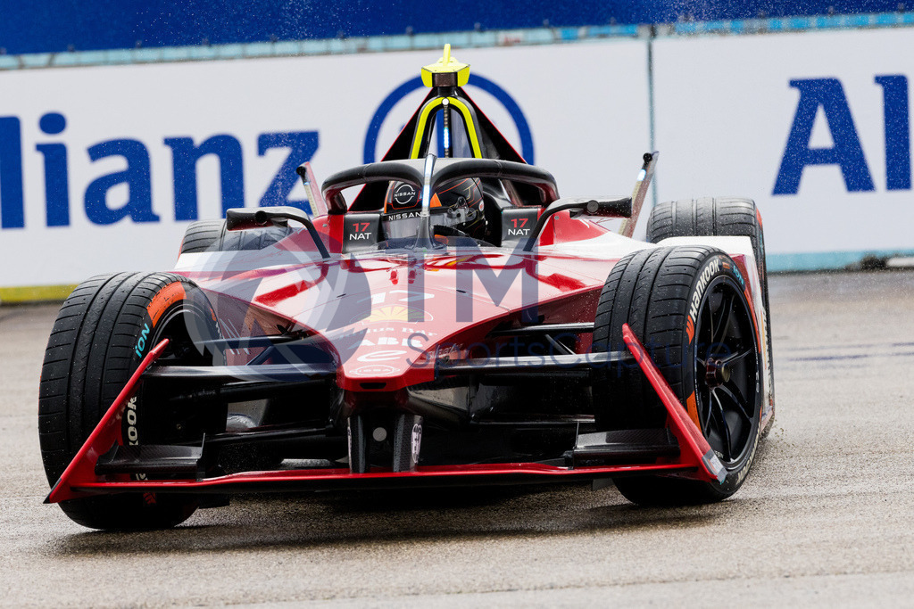 GEPA-20230423-101-147-0098 | BERLIN,GERMANY,23.APR.23 - MOTORSPORTS, FORMEL E - E-Prix of Berlin, Berliner Tempelhof Airport Circuit, qualifying. Image shows Norman Nato (FRA / Nissan). 
Photo: GEPA pictures/ Matthias Trinkl