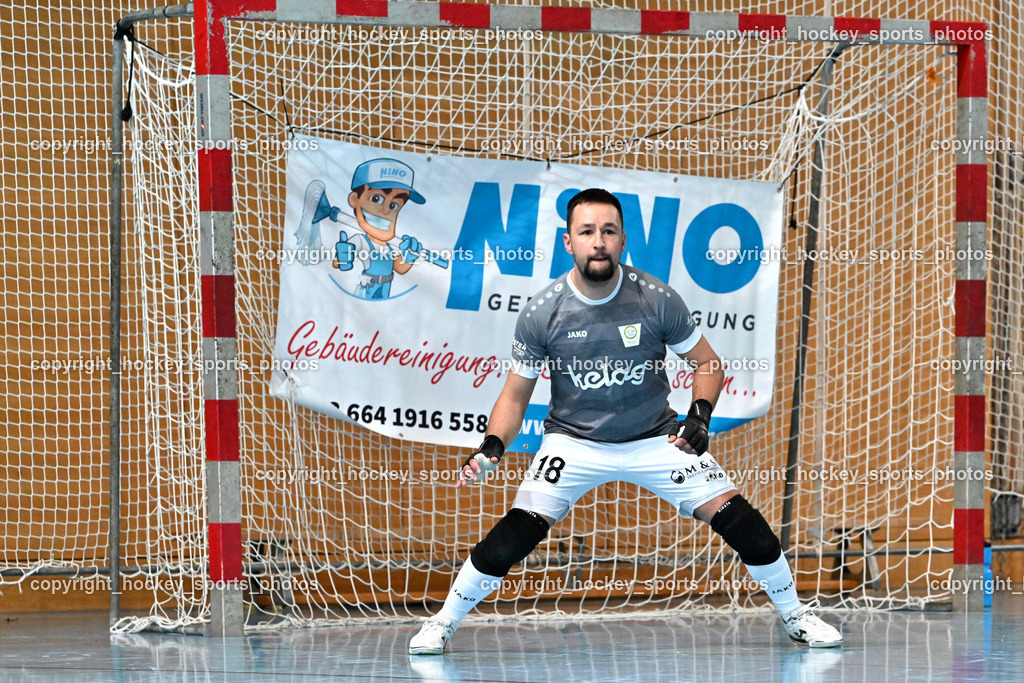 Carinthia Flamengo Futsal Club vs. Futsal Klagenfurt | #18 Vladimir Kajkut Futsal Klagenfurt, Carinthia Flamengo Futsal Club vs. Futsal Klagenfurt, Carinthia Flamengo Futsal Club vs. Futsal Klagenfurt am 01.12.2024 in Klagenfurt (Ballspielhalle Viktring), Austria, (Photo by Bernd Stefan)