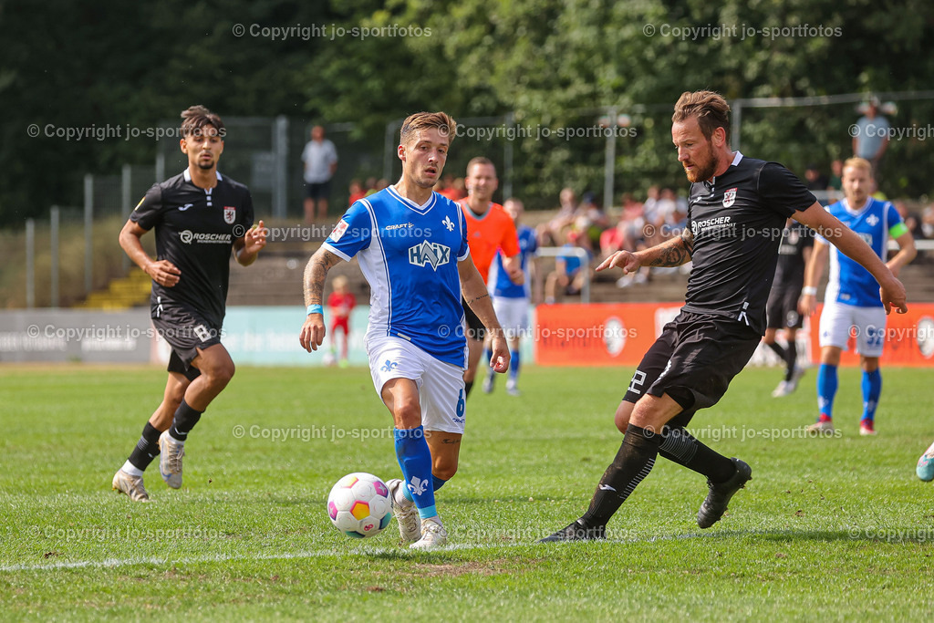 Giessen_Darmstadt (206) | 16.07.2023; Testspiel; Waldstadion Gießen; FC Gießen - SV Darmstadt 98; Ergebnis: 2:0 (0:0)