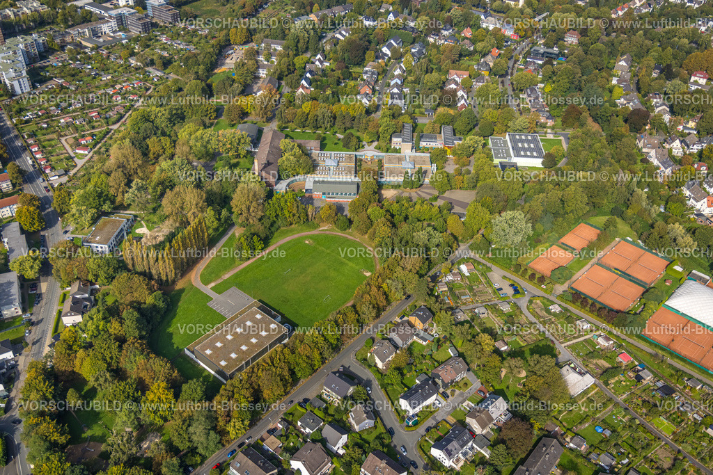 Dortmund231000164 | Luftbild, Gesamtschule Gartenstadt, Westfalendamm, Dortmund, Ruhrgebiet, Nordrhein-Westfalen, Deutschland