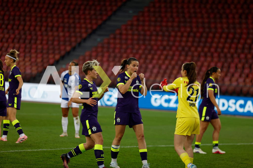 GC Zürich vs FC Zürich - AXA Women’s Super League Playoffs - Stadion Letzigrund | RIANA GMÜR of FC Zürich during the AXA Women’s Super League Playoffs quarter-final second leg between GC Zürich and FC Zürich at Stadion Letzigrund, Zurich, Switzerland. - Realisiert mit Pictrs.com