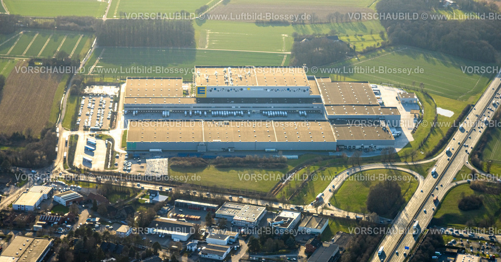 Hamm260203960 | Luftbild, EDEKA Logistikzentrum - Zentrallager Hamm, Stadtbezirk Rhynern, Hamm, Ruhrgebiet, Nordrhein-Westfalen, Deutschland