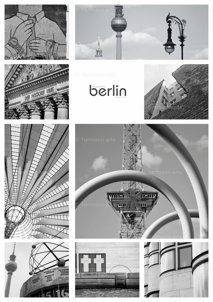 Collage-berlin_Augenblicke | Photo Foto Kunst Art schwarzweiss Bilder Rheine Münster Berlin Blumen 