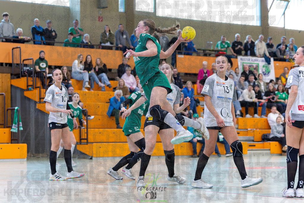 Jugendbundesliga wJA, Pokalrunde, HSG Kleenheim/Langgöns - Frisch Auf Göppingen | Jugendbundesliga wJA, Pokalrunde, HSG Kleenheim/Langgöns - Frisch Auf Göppingen am 28.02.2026 in Oberkleen (Weidig-Halle)Photo © 2026 - Jörg Heinrich - Realisiert mit Pictrs.com